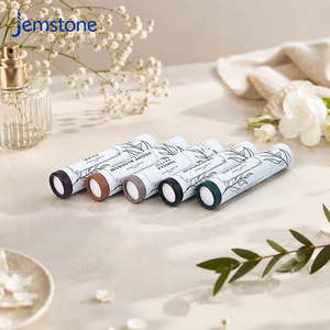 Tube en papier kraft écologique en gros pour baume à lèvres, emballage cylindrique pour flacon de parfum roll-on, tube de déodorant en carton vide - Product Image 2