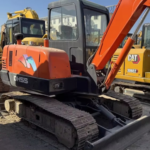 รถขุดไฮดรอลิกแบบตีนตะขาบ Doosan DH55 DH60 DH70 มือสอง ขนาด 5 ตัน ผลิตในเกาหลีใต้ ชั่วโมงการทำงานต่ำ เครื่องยนต์ เกียร์ ปั๊ม PLC EPA CE - Product Image 1