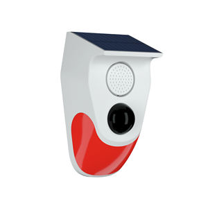 야외 방수 태양광 모션 센서 알람 앱 원격 제어 10-20m 감지 범위 방수 도난 방지 보안 - Product Image 1