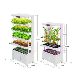 Vegetable and Fruits Irrigation Hydroponics Equipment Vertical Hydroponic System with Pump Easy to Operate for Balcony - Product Image 4