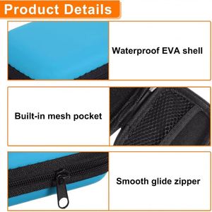 Étui promotionnel en EVA pour écouteurs, boîte de rangement pour accessoires numériques, étui rigide antichoc personnalisé avec logo pour câble de données - Product Image 5
