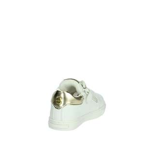 Baskets Cult Girls' T-291 Blanc Or – Chaussures en toile tendance - Product Image 3