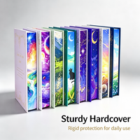 Livre personnalisé de haute qualité avec couverture rigide colorée, reliure parfaite, bords pulvérisés, impression UV, service d'impression personnalisé