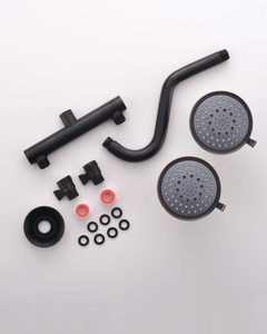 <span class=keywords><strong>Doppio</strong></span> <span class=keywords><strong>soffione</strong></span> <span class=keywords><strong>doccia</strong></span> <span class=keywords><strong>con</strong></span> valvola di intercettazione e braccio <span class=keywords><strong>doccia</strong></span>, 2 <span class=keywords><strong>soffione</strong></span> <span class=keywords><strong>doccia</strong></span> ad alta pressione 5 funzione soffioni spruzzatori - Product Image 5