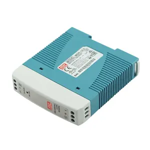 يعني حسنا MDR-10-5 12V 15V 24V 10W إخراج واحدة Din SMPS الصناعية امدادات الطاقة 5V 2A