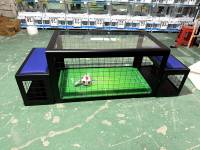 JOYFUNPLAY Jeu de football sous table pour deux personnes, machine de jeu de football Subsoccer, jeu de sport d'intérieur et d'extérieur