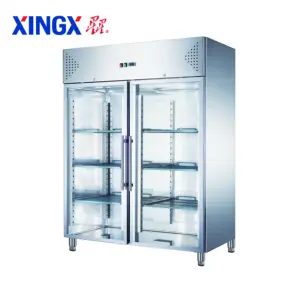 两玻璃门冷藏展示柜Refrigerator_GX-GN1410TNG-Refrigeration设备