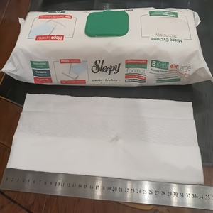 Mesin pembuat tisu basah bayi, sepenuhnya otomatis kecepatan tinggi 2400-2800 buah/menit, mesin manufaktur pembuat tisu basah tunggal - Product Image 2