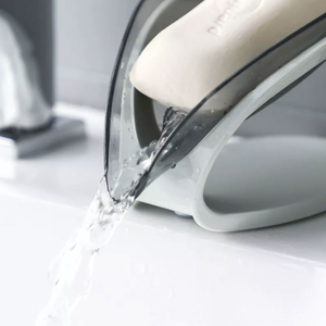 กล่องสบู่แบบแขวนผนัง ปี 2023 สำหรับห้องน้ำ ไม่ต้องเจาะผนัง ชั้นวางคู่ ระบายน้ำได้ ใช้สำหรับซักผ้า - Product Image 5