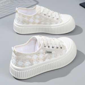 Nuevos Mocasines Casuales para Mujer 2026, Zapatos de Primavera con Cordones, Zapatos Deportivos Ligeros con Suela Gruesa y Versátiles para Verano, Parte Superior de PU - Product Image 2