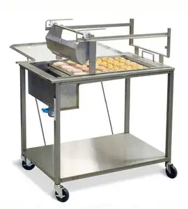 Full automatic donut glazing machine / donut decorating machine / donut glazer