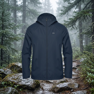 Chaqueta Impermeable Transpirable Ligera de Alta Calidad Personalizada con Capucha y Cremallera Unisex Ajustable en la Cintura para Todas las Estaciones - Product Image 3
