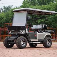 BFF Kepler 6 places tout-terrain véhicule de tourisme électrique nouveau produit Camouflage batterie au lithium chariot de golf 48v chariot de golf électrique