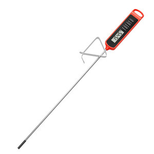 Sonde extra-longue en acier inoxydable de 11.8 "pouces Thermomètres numériques pour la cuisine Caramel Donuts Candy <span class=keywords><strong>Deep</strong></span> <span class=keywords><strong>Fry</strong></span> pour la friture de bonbons - Product Image 1