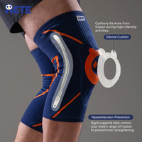 Genouillères de sport personnalisées haut de gamme en spandex respirant, protection mignonne en forme de panda pour le sport, la remise en forme, les loisirs, la course à pied et le basketball