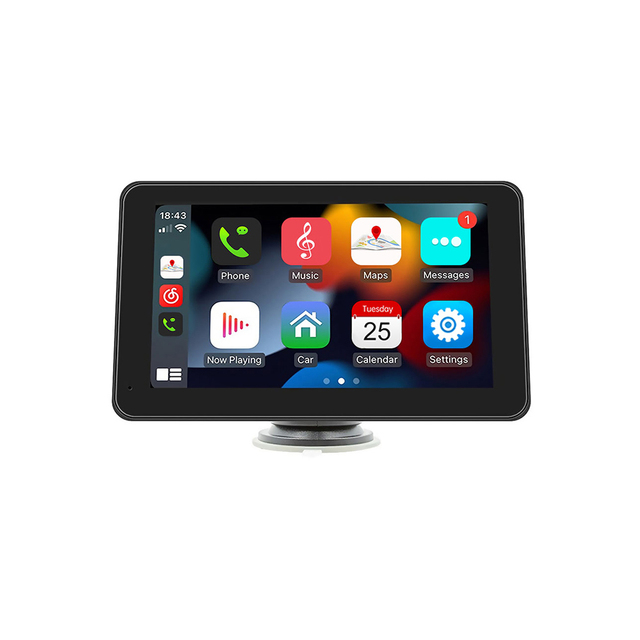 7 Inch Car Mp5 Radio Car Dvd Player Car Dvd Radio Navigation Screen Carplay for Universal Auto Phone Wireless Connection