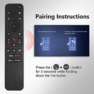 Télécommande vocale de remplacement RMF-TX800U, compatible avec les téléviseurs <span class=keywords><strong>Sony</strong></span> 4K <span class=keywords><strong>8K</strong></span> Ultra HD LE Smart Google TV-modèle <span class=keywords><strong>2022</strong></span>, RMF-TX900U - Product Image 3
