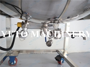 Yeto tốc độ cao kem đánh răng phân tán trộn Tank sưởi ấm khuấy mực làm cho thiết bị sơn sáp sản phẩm sưởi ấm Máy xay sinh tố - Product Image 3