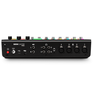 Rode Caster Pro Generation, console de mixage professionnelle pour diffusion <span class=keywords><strong>en</strong></span> <span class=keywords><strong>direct</strong></span> avec effets sonores intégrés et enregistrement sans perte - Product Image 5