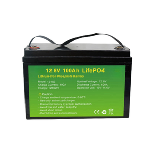 แบตเตอรี่ลิเธียมไอออนแบบ Deep Cycle 12v 100Ah สำหรับขายส่ง แบตเตอรี่แบบชาร์จได้สำหรับเก็บพลังงาน เรือ ระบบโซลาร์เซลล์แบบออฟกริด - Product Image 2