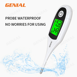 Usine T23 Thermomètre Numérique Spots avec Trois Couleurs Rétro-Éclairage Hôpital Grand Écran Affichage Thermomètre Électronique - Product Image 3