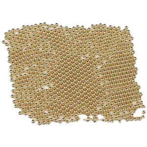 H62 CuZn35 H65 Kleine Gouden Heldere Massief Messing/Koper Ball Bead Voor Industrie Gebruik