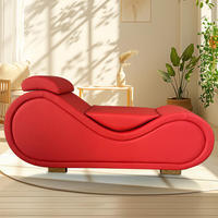 Canapé d'amour en forme de S, aide posturale érotique multifonctionnelle, meubles de chambre à coucher en bois, meubles de sexe BDSM pour couples, chaise tantrique