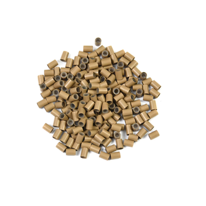 200 Piezas de Anillos/Cuentas/Eslabones de Cobre Rectos con Revestimiento de Silicona <span class=keywords><strong>Profesional</strong></span> de 3.5*2.5*5.0mm, Tubos de Cobre para Extensiones de Cabello - Product Image 5