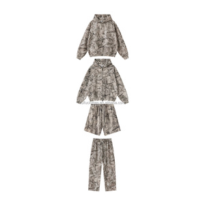 Custom Top Quality Duck Camo Hoodie 2025 Tactical Leaf Camo Hoodie Patch Embroidery Zip up <b>Jacket</b> Camo Hunting Hoodie for Men - Product Image 3