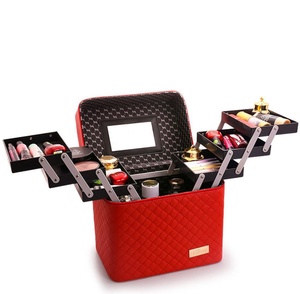 Organizador de Maquillaje de Gran Capacidad para Mujer 2026, Bolsa de Cosméticos de Moda, Caja de Almacenamiento Multicapa, <span class=keywords><strong>Maleta</strong></span> Portátil y Elegante - Product Image 6