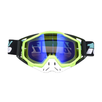 Lunettes de moto tout-terrain professionnelles, lunettes de motocross, lunettes de course ATV, lunettes de moto anti-buée, protection UV, matériau PC, quatre saisons