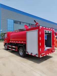 Dongfeng 4x2 8cbm camions de pompiers japonais d'<span class=keywords><strong>occasion</strong></span> camions de pompiers izuzu camion de pompiers avec pompe à mousse à canon à eau pulvérisée - Product Image 3