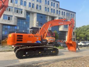 Excavadora usada Hitachi 20 Ton Excavadora Hitachi ZX200 Excavadora sobre orugas fabricada en Japón HITACHI ZX200 - Product Image 5