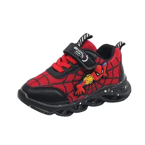 Scarpe da Bambino Luminose con Luci Estive Spider-Man Sneaker alla Moda per Bambini - Product Image 1