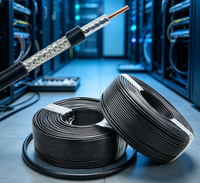 Cable Coaxial de Doble Trenzado con Protección Anti-Interferencia para Instalación de TV por Cable, Suministro de Fábrica