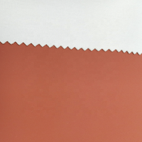 Rouleau de cuir synthétique PU tissé recyclé écologique, tissu synthétique imperméable, matériau textile de qualité supérieure pour la confection de vêtements