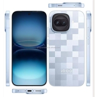 Smartphone de jeu 5G étanche IP68/IP69 avec écran AMOLED 2K de 6,6 pouces, processeur Octa Core 8 Gen 5, batterie de 7600 mAh, charge rapide 100 W, 16 Go de RAM, IQ 15R