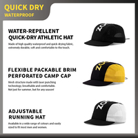 Gorra de Ciclismo Personalizada con Logotipo Reflectante, Gorras Ligeras para Correr, Transpirables, Elásticas, para Deportes al Aire Libre, Gorra de Campamento