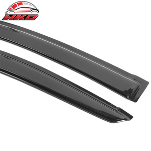 Convient pour Honda CR-Z 11-16, visière de fenêtre en acrylique fumé, déflecteur de vent et de pluie - Product Image 4