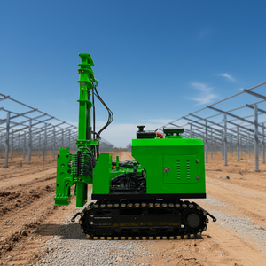 2025 superventas TZ670 máquina TeZhong tierra tornillo agujero pila con motor bomba núcleo componentes Solar fotovoltaico pila controlador - Product Image 2