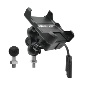 Support de téléphone pour <span class=keywords><strong>moto</strong></span> en alliage d'aluminium pour <span class=keywords><strong>moto</strong></span> 12-24V - Product Image 2