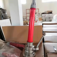 Buse de bouche d'incendie en alliage d'aluminium Accessoire pratique pour la lutte contre l'incendie avec tuyau d'incendie et équipement de tuyau de branche
