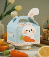 Boîtes d'expédition décorées avec un motif de logo personnalisé, emballage pour bijoux, boîte d'expédition mignonne avec impression intégrale, boîte de dessin animé