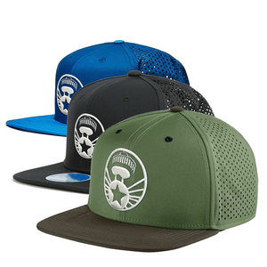 Wasch barer verstellbarer Baseball-Hut Mehrfarbiger Hqr Snapcap Quick Dryl Caps Atmungsaktiv mit verstellbarem Riemen für Herren Snapback - Product Image 1
