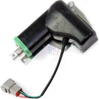 Pièces de machines de construction : Moteur d'actionneur d'accélérateur 6698169 pour excavatrice E25 E26 E32 E32i E35 E35i E42 E45 E50 E55