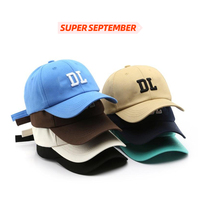 Gorra de béisbol con 6 letras, Logo bordado 3D personalizado