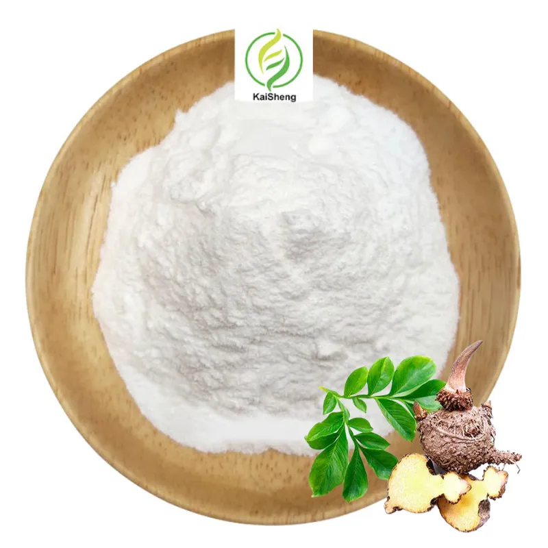 Toptan gıda sınıfı Konjac un özü 95% Konjac Glucomannan tozu Glucomannan Konjac tozu