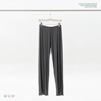 Fabricants de vêtements personnalisés 275 grammes décontracté ample taille élastique automne et printemps nouveautés pantalons décontractés pour femmes
