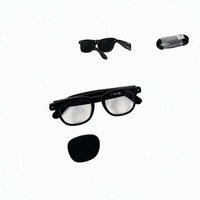 Lunettes connectées avec enregistreur vocal IA, traducteur linguistique, contrôle par application Gemini Claude Meta, pour la course en extérieur, modèle homme CE