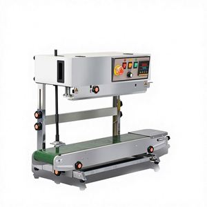 Machine de scellage de sacs plastiques horizontale standard à chaleur continue verticale, machine de fabrication de sacs plastiques, sacs plastiques rec - Product Image 2